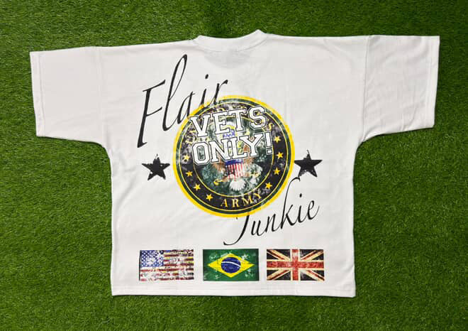 Angel of War Oversized Tee White